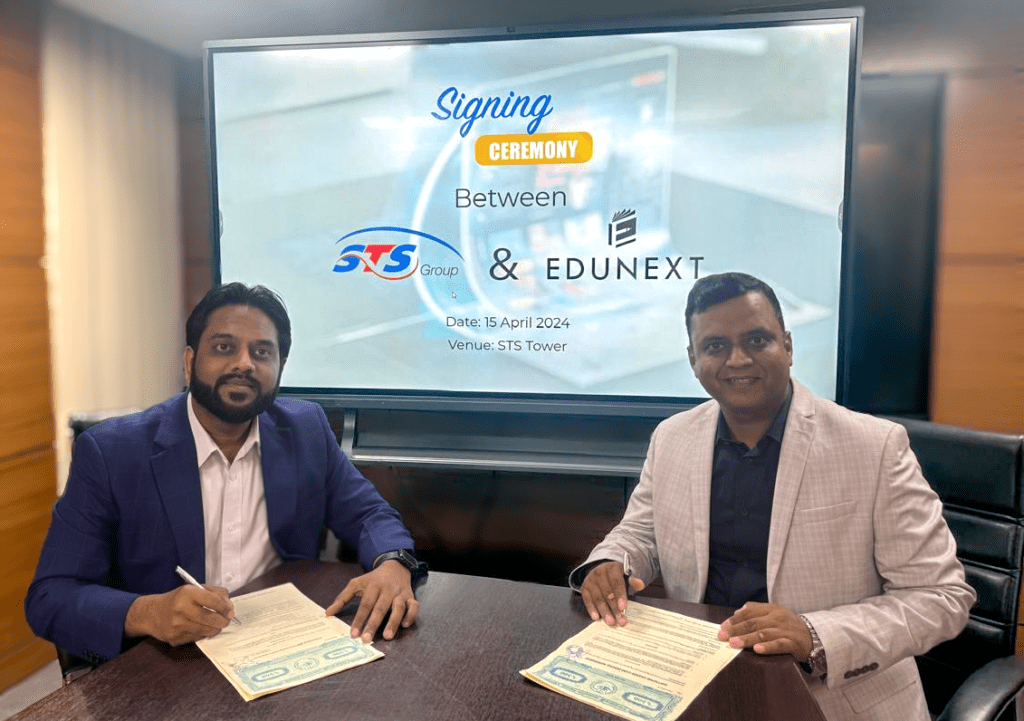 STS Group has partnered with Edunext Technologies Pvt. Ltd. for a comprehensive ERP solution!